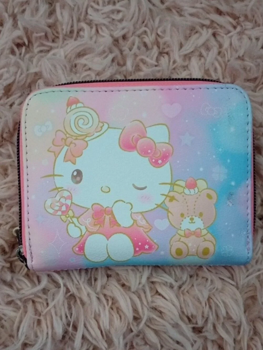 Hello Kitty & Tiny Chum Whimsical Sweets Mini Zipper Wallet